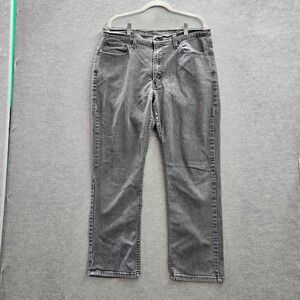 Levi's 514 Men Jeans 38x32 Gray Straight Denim Pockets Mid Rise Adult (36x29)
